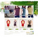 Magento 服装-鞋-包-精品店 多风格